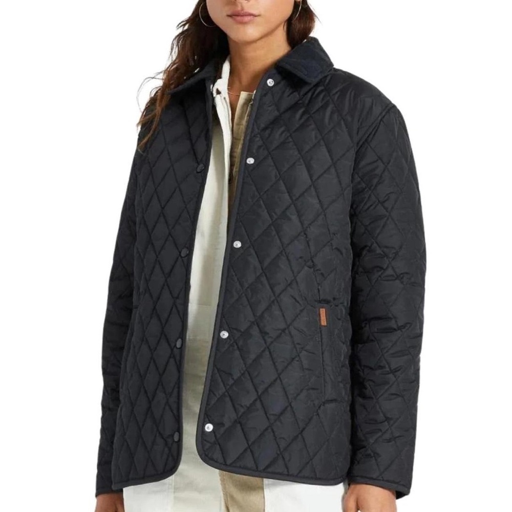 Brixton Women’s Quilted Jacket with Corduroy Collar